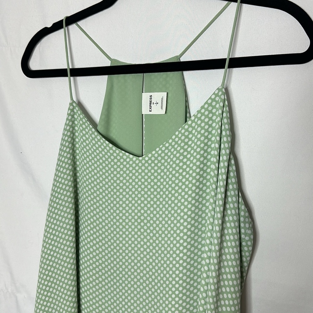 Express Polka Dot Tank - Picture 2 of 6